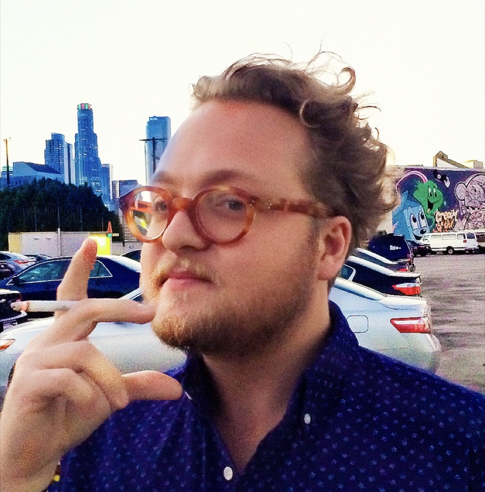 Hugo, cast as the host