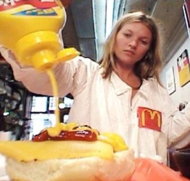 Kate Moss — McDonald's